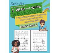 I Read and Write: Phonics Phase 2: A fun writing practise and colouring book to build early reading and writing skills!