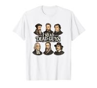 I Read Dead Guys - Penseurs réformés et Classiques chrétiens T-Shirt Graphique avec Valeur