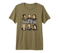 I Read Dead Guys - Penseurs réformés et Classiques chrétiens T-Shirt Haut de Gamme