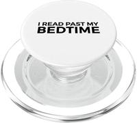 I Read Past My Bedtime - Lecture Amusante PopSockets PopGrip pour MagSafe