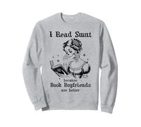 I Read Smut Book Boyfriends Smutty Books Dark Romance Reader Sweatshirt
