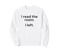 I Read The Room I Left Funny Introverti Sweatshirt
