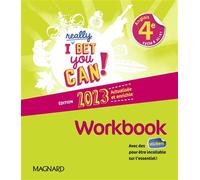 I Really Bet You Can! Anglais 4e (2023) - Workbook - Michelle Jaillet - Magnard - broché - Scolaire / Universitaire