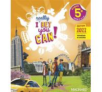 I Really Bet You Can! Anglais 5e (2022) - Manuel élève