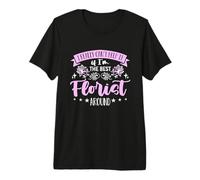 I Really Can't Help It Floral Designer Flower Shop Fleuriste T-Shirt Haut de Gamme
