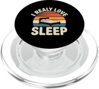 I Really Love Sleep Sieste, Repos, rêve - PopSockets PopGrip pour MagSafe