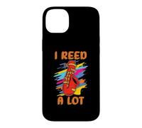 I Reed A Lot Saxophone rétro passionné de Jazz Coque pour iPhone 14 Plus