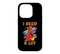 I Reed A Lot Saxophone rétro passionné de Jazz Coque pour iPhone 14 Pro