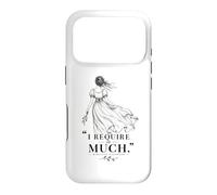 I Require So Much Marianne Dashwood Citation littéraire Coque pour iPhone 17 Pro