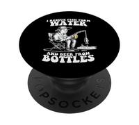 I Rescue Fish Form Water ET Beer from Bottles PopSockets PopGrip Adhésif