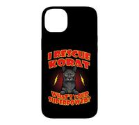 I Rescue Korat Cat What's Your Superpower Funny Cats Lover Coque pour iPhone 14 Plus