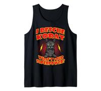 I Rescue Korat Cat What's Your Superpower Funny Cats Lover Débardeur