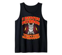 I Rescue Pixiebob Cat What's Your Superpower Cats Lover Débardeur