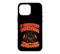 I Rescue Tonkinese Cat What's Your Superpower Cats Lover Coque pour iPhone 16 Pro Max