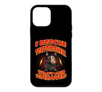 I Rescue Tortoiseshell Cat What's Your Superpower Cats Lover Coque pour iPhone 12 Mini