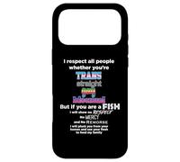 I Respect All People Whether You're Trans Straight Gay LGBTQ Coque pour iPhone 17 Pro Max
