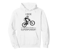 I Ride Downhill What's Your Superpower ? Sweat à Capuche