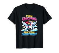 I Ride Unicorns : Quel est Votre Super Pouvoir ? l'art équestre T-Shirt