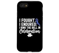 I Ring The Bell in Celebration Ruban Bleu Cancer du côlon Coque pour iPhone SE (2020) / 7/8