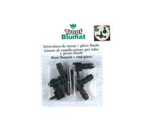 i rrigation ,arrosage T de dérivation et bouchons 8mm x 3pcs