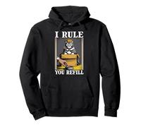 I Rule You Recharge pour gamelle en forme de chat mignon Sweat à Capuche