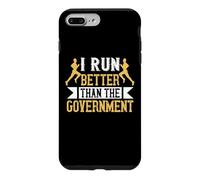 I Run Better Than The Government Runner Life Jogging Coque pour iPhone 7 Plus/8 Plus