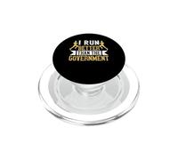 I Run Better Than The Government Runner Life Jogging PopSockets PopGrip pour MagSafe