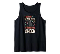 I Run on Black Cats and Christmas Cheer Assortiment X-Mas Squad Débardeur