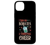 I Run on Boba Tea and Christmas Cheer Assorti X-Mas Squad Coque pour iPhone 14 Plus