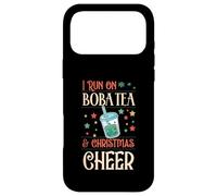 I Run on Boba Tea and Christmas Cheer Assorti X-Mas Squad Coque pour iPhone 17 Pro Max
