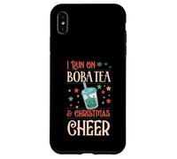 I Run on Boba Tea and Christmas Cheer Assorti X-Mas Squad Coque pour iPhone XS Max