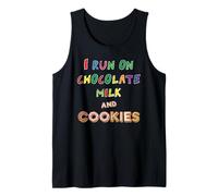 I Run on Chocolate Milk and Cookies Vêtements pour Enfant Débardeur
