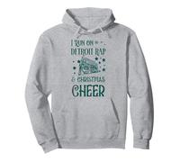 I Run on Detroit Rap and Christmas Cheer X-Mas Assorti Sweat à Capuche
