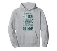 I Run on Hip Hop and Christmas Cheer Assorti X-Mas Squad Sweat à Capuche