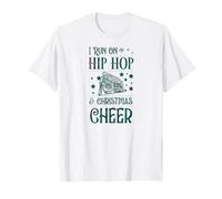 I Run on Hip Hop and Christmas Cheer Assorti X-Mas Squad T-Shirt