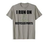 I Run on RECYCLÉ PIÈCES RECYCLÉES Mème de greffe de donneur d'organes rénaux T-Shirt