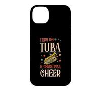 I Run on Tuba and Christmas Cheer Assortiment X-Mas Squad Coque pour iPhone 14 Plus