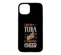 I Run on Tuba and Christmas Cheer Assortiment X-Mas Squad Coque pour iPhone 15 Plus