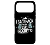 I Sac à Dos avec Zero Regrets Sarcastic Nomad Vlogger Coque pour iPhone 17 Pro Max