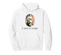 I Said No Kings in America Flag,US Democracy No King Protest Sweat à Capuche