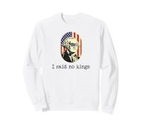 I Said No Kings in America Flag,US Democracy No King Protest Sweatshirt