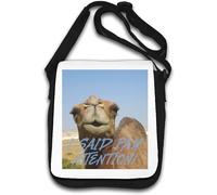 I Said Pay Attention Art Sac à bandoulière Blanc, blanc, Taille unique
