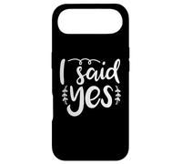 I Said Yes Mariage Proposition Mariage Amour Engagé Coque pour iPhone Air