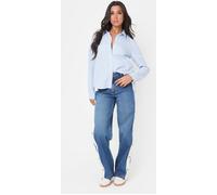 I Saw It First Stripe Shirt Blu/Wht Stripe 8 (XS) Female