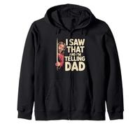 I Saw That and I'm Telling Dad Église chrétienne Meme - Sweat à Capuche