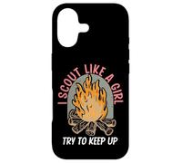I Scout Like A Girl Try to Keep Up Troop Leader Scout Coque pour iPhone 17