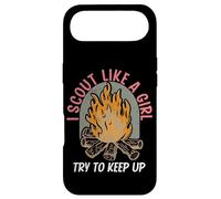 I Scout Like A Girl Try to Keep Up Troop Leader Scout Coque pour iPhone Air