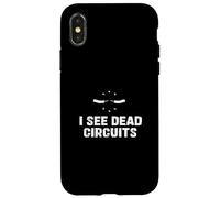 I See Dead Circuits : Une ingénierie électrique Amusante pour Les Joueurs de Ligne Coque pour iPhone X/XS