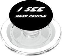 I See Dead People | Citation du Film Twist des années 1990 PopSockets PopGrip pour MagSafe