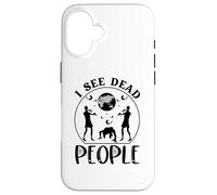I See Dead People, Halloween Amusant pour Les Joueurs Coque pour iPhone 16